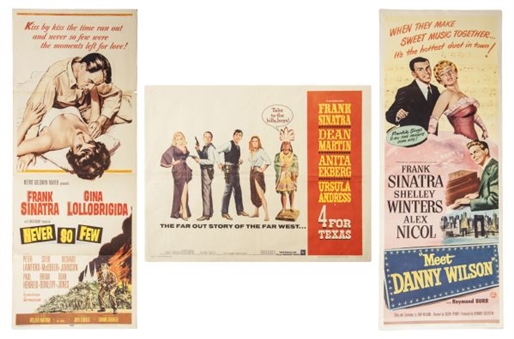 Frank Sinatra Movie Poster Collection (3)
